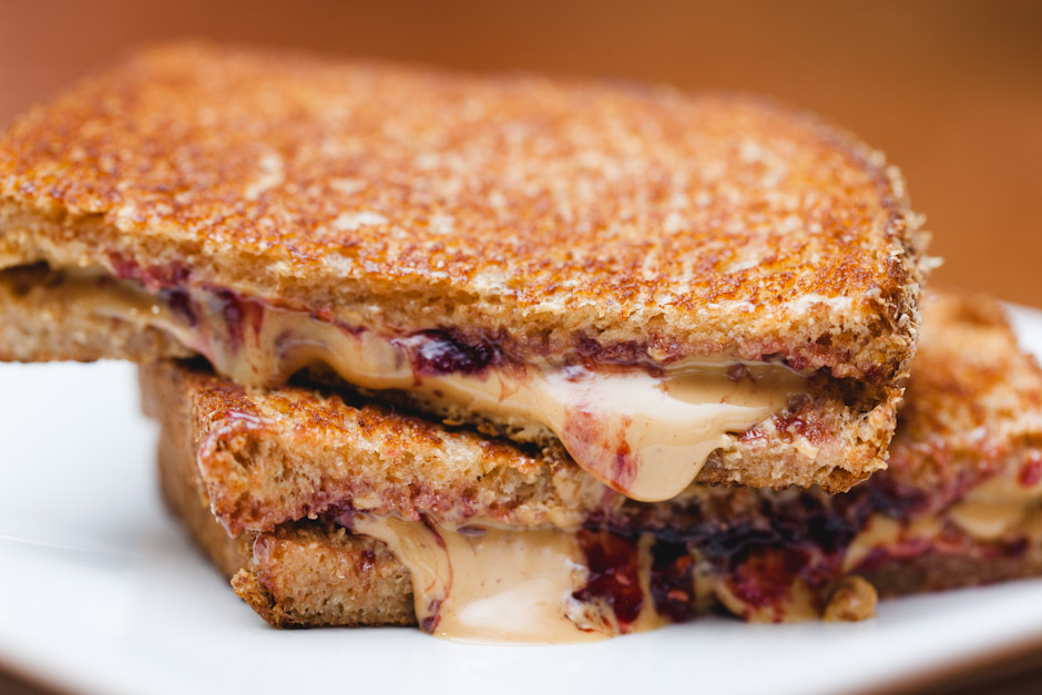 Grilled PB & J (Peanut Butter and Jelly)