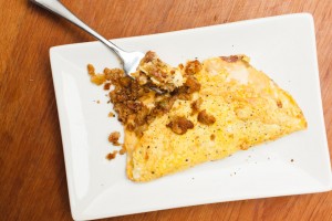 stuffing omelete