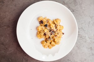 the sam livecast - pumpkin sage cream sauce borsetti