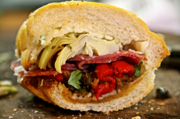 antipasto sandwich 1 - the sam live cast