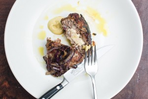 stuffed feta lamb burger - the sam livecast