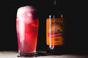 raspberry sorbet ginger beer - the sam livecast