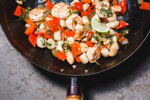 tequila shrimp and scallops - the sam livecast