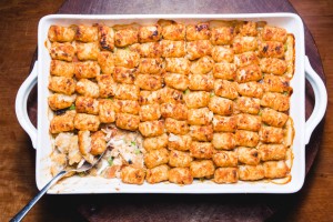 chicken mushroom & bacon hot dish 2 - the sam livecast