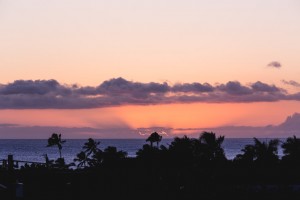 kauai sunset from koloa landing penthouse - the sam livecast
