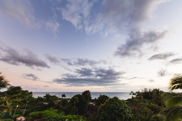view of south shore sunset from koloa landing - the sam livecast