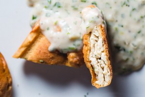 (Sort of) Chicken Cordon Bleu Empanadas - the sam livecast