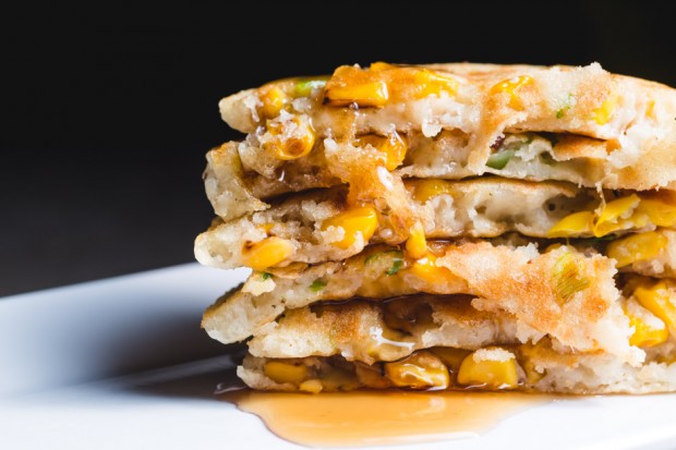 corn fritters - the sam livecast