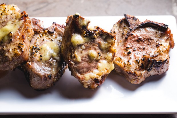 Garlic & Mustard Lamb Chops - the sam livecast