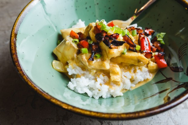 thai fish curry - the sam livecast