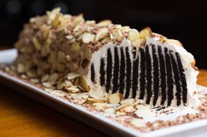 Old School Chocolate Wafer Log - the sam livecast