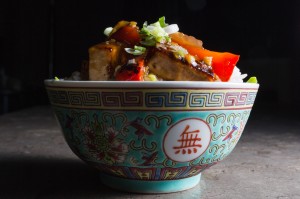 red pepper & tofu stir fry - the sam livecast