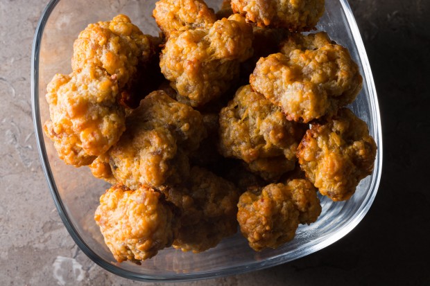 Baked Sausage & Cheese Puffs - the sam livecast