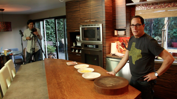 sam makes chicken parmesan - the sam livecast