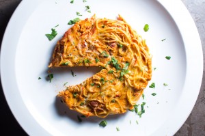 spaghetti frittata - the sam livecast