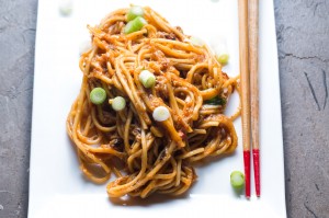 spicy noodles with crab - the sam livecast