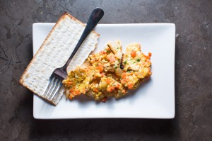 Lox, Eggs & Onions Matzo Brei - the sam livecast