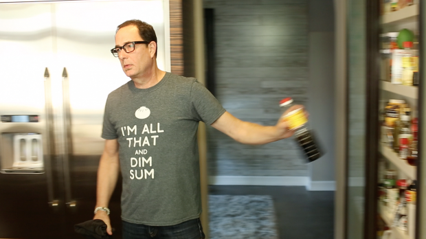 sam making spicy hoisin ribs - the sam livecast