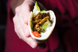 falafel tacos - the sam livecast