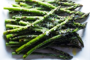 grilled asparagus - the sam livecast