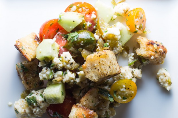 Croutons My Way (and a simple Mexican salad) 3 - the sam livecast