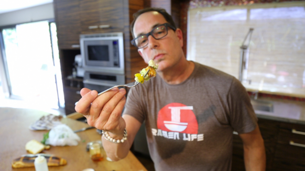 Croutons My Way (and a simple Mexican salad) - the sam livecast