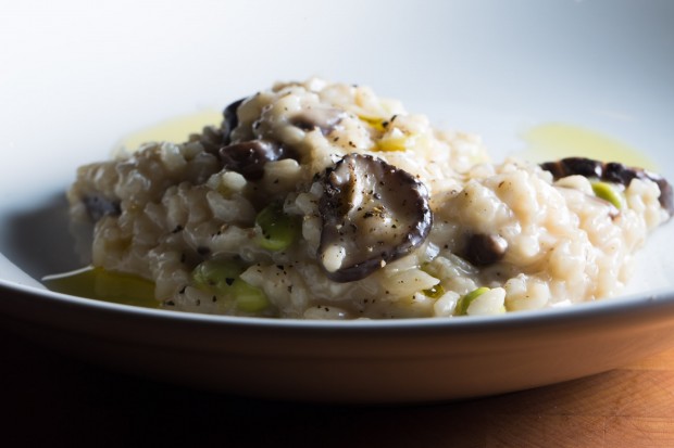 Shiitake Mushroom Risotto - the sam livecast