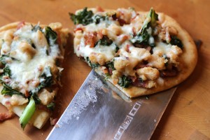Cannellini & Bacon Flatbread - the sam livecast