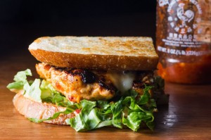 Sambal Chicken Sandwich - the sam livecast
