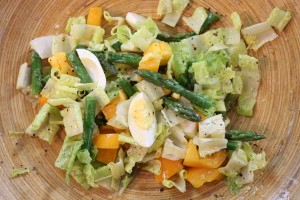 summer salad with anchovy dressing - the sam livecast