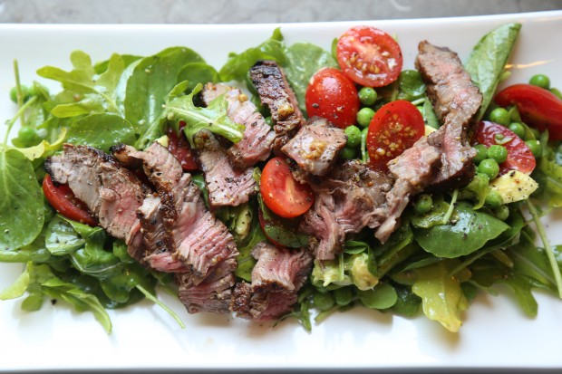 grilled steak salad - the sam livecast