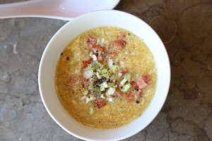 chinese corn chowder - the sam livecast