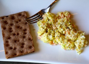 Eggs with Lox & Sour Cream - the sam livecast