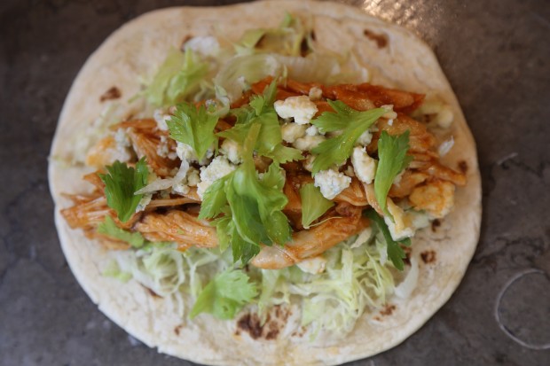 sriracha chicken wrap - the sam livecast