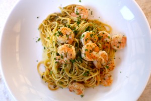 Old School (but effing amazing) Shrimp Scampi - the sam livecast