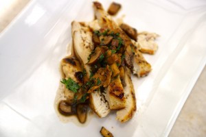 Chicken Pan Sauce with Mushrooms - the sam livecast