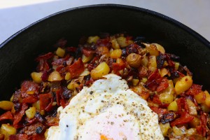 spanish chorizo hash 2 - the sam livecast