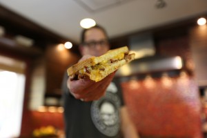 brisket grilled cheese - the sam livecast