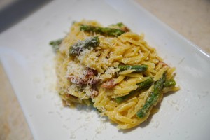 Orzo Carbonara - the sam livecast