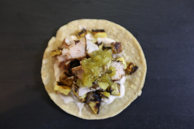 Grilled Pork & Pineapple Tacos - the sam livecast