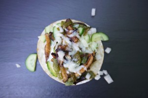 mushroom & poblano tacos - the sam livecast