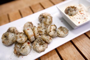 Grill Basket Shrimp - the sam livecast