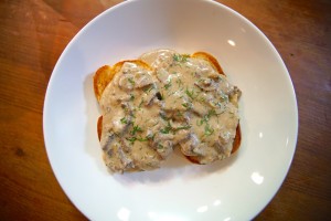 Super Quick Leftover Beef Stroganoff - the sam livecast 2