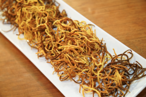 Shoe String Sweet Potatoes - the sam livecast