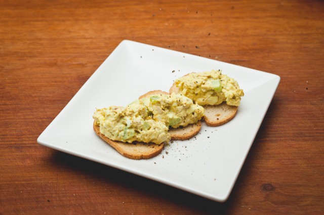 the sam livecast - chicken egg salad